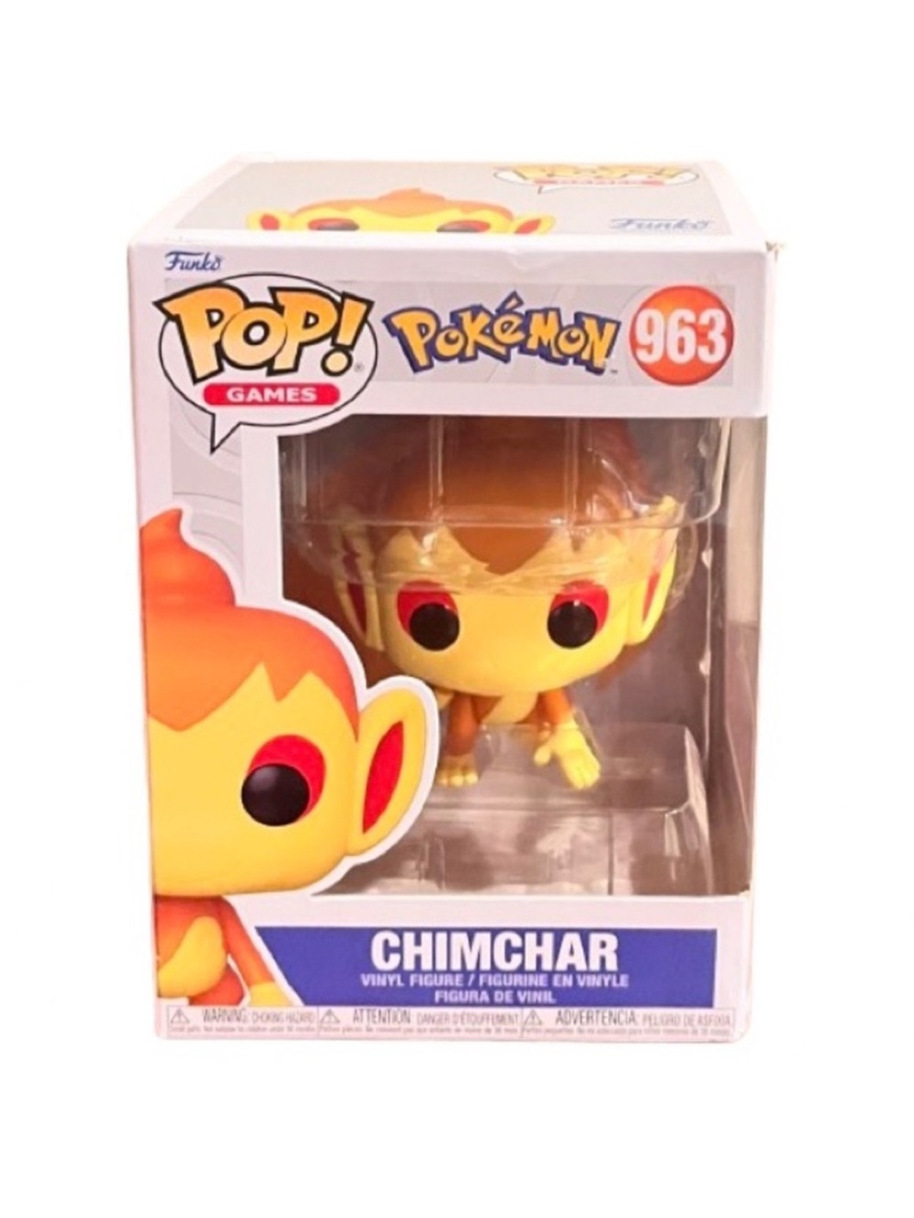 🆕- Funko Pop Pokemon-Chimchar. New in box.